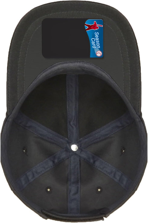 Credit Card/ID Card Holder - Silicone Material, Attach to Almost Any Phone, Carry Essential Cards with Safe Flight Cloth