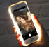 Selfie Light up Case for iPhone 12 and 12 Pro, LED Light Case with Back and Front Dual Rechargeable Luminous Light