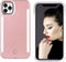 Selfie Light up Case for iPhone 12 and 12 Pro, LED Light Case with Back and Front Dual Rechargeable Luminous Light
