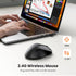 UGREEN 2.4GHz 1600 Wireless Mouse Ergonomic DPI USB Receiver Compatible with Windows Mac Linux Chromebook Laptop PC