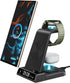 4 in 1 Wireless Charger Station for Samsung Devices, Galaxy S24 Ultra/Z Fold6/Z Flip6, Watch 7/Ultra/6/5 Pro