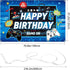Video Game Backdrop Party Banner Gaming Theme Birthday Party Photography Background Gaming Party Props for Game Fans Kids Boys Birthday Party Decorations