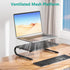 WALI Laptop Riser and Monitor Stand for Desk, Organizer for Monitor and Printer, Home, Office, School (STT001), 1 Pack,