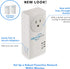 G.hn Powerline Ethernet Adapter, 1200 Mbps, Gigabit Port, Home Network Expander for Online Gaming, Video Streaming,