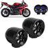 Motorcycle Speaker, 12V Audio Music Amplifier High Power Loudspeaker with Light Effect