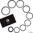 Step Up Lens Filter Adapter Rings - Set of 9 - Fit Larger Size Lens Filters on Smaller Diameter Lens - Sizes: 37-82 mm