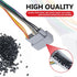 Arwrilt 3 6.5 Inch PCS Car Radio Wiring Harness, Stereo Wiring Harness, DVD Power Speaker Cable Connectot, Suitable
