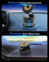 volport 360Adjustable Dashboard Suction Cup Phone Mount for Magsafe: Dual Rotatable Nano Gel Vacuum Magnetic Phone