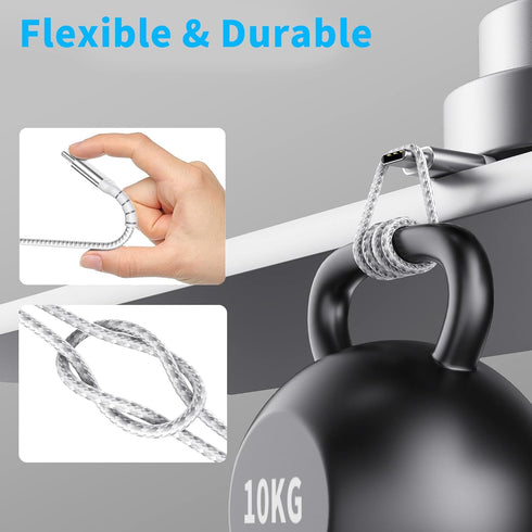 6FT USB C Charging Cable, 3-Pack Braided USB A to USB C Fast Charging Cord for Apple iPhone 15 Pro/Max, New iPad