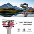 NEEWER Tripod Head Leveling Base Camera Leveler, Aircraft Grade Aluminum Alloy, 3 Axis Tri Wheel Head