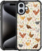 Deaorew for iPhone 16 Case | Classic Slim Cover Design | Countryside Chicken