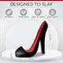Shoe Phone Stand Holder - Chic Polyresin Cell Phone Stand Display for Home, Desk, Office Table - Stable Base, Wide Size