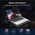 TECKNET Laptop Cooling Pad for 12"-15.6" Laptops, Adjustable Gaming Laptop Cooling Stand with 2 USB Powered Fans for