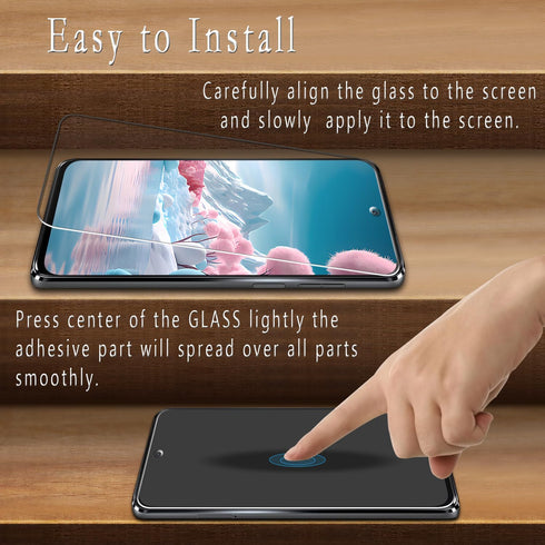 HPTech Screen Protector (2 Pack) for Motorola Moto G Stylus 5G (2023) - Tempered Glass, Anti-Scratch, Bubble-Free.