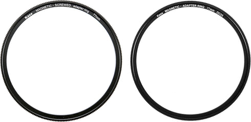 Kase 77mm DIY Adapter Kit for Magnetic Conversion of Conventional Screw-in Filter