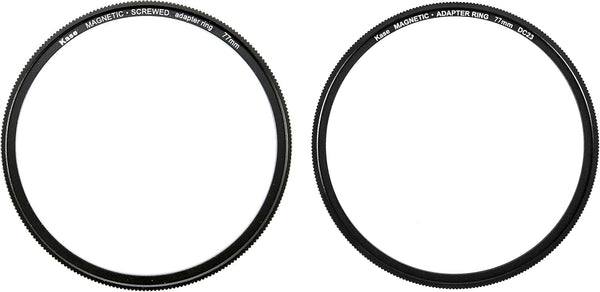 Kase 77mm DIY Adapter Kit for Magnetic Conversion of Conventional Screw-in Filter