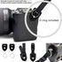 YMTHamaz3 Photographers,Washable,Black,58 Inch Camera Neck Strap Thin,Binocular Strap with Neoprene Padding,Camera