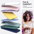 ORNARTO iPhone 14 Case: Slim Liquid Silicone 3 Layers Full Phone Covered Soft Gel Rubber Protective Cover - 6.1 Inch