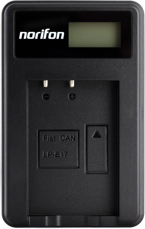 LP-E17 LCD USB Charger for Canon Eos 750D, Eos 760D, Eos M3 Camera