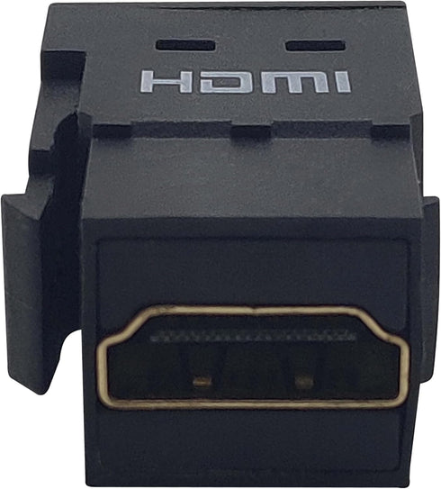Tripp Lite HDMI Keystone Coupler (F/F), 8k Video @ 60Hz (4:4:4), HDCP 2.2, Black, (P164-000-KPBK8K)