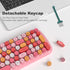 MOFII Wireless Keyboard and Mouse Combo, Full-Size Retro Typewriter-Style Wireless Keyboard with Optical Mouse