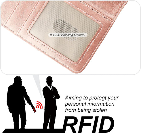 Bocasal 13 5G 6.1 inch Detachable Wallet Case for iPhone RFID Blocking Card Slots Holder Premium PU Leather Magnetic