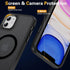 Strong Magnetic Anti-Fingerprint Case for iPhone 11, Compatible with MagSafe Wireless Charging, Translucent Matte Slim