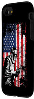 iPhone SE (2020) / 7 / 8 Welder Gifts American Flag Patriotic Distressed Welding Case