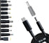 USB C to DC Adapters 10PCS Power Plug Kit, Universal Charger Supply 100W PD Power Cable for Laptop Charging