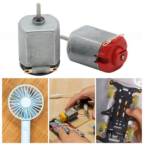 Yhplxyuus 3V 15000RPM Motor for Boats Airplanes Toy Model Hobby Small Motor