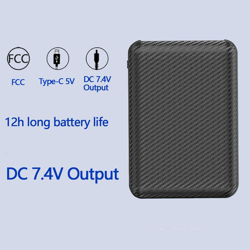 Heated Gilet Vest Jacket Portable Charger 20000mAh Power Bank, 7.4V 3A USB Battery Pack for iPhone, Samsung, Heated