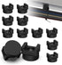 10 Pack Magnetic Zip Tie Mount with Rubber Coating, Strong NdFeB Magnetic