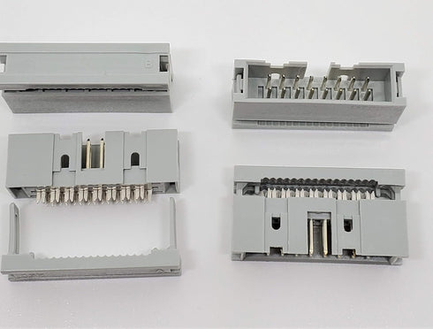 Pc Accessories - Connectors Pro 10-Pack 2X8 16P Dual Rows 2.54mm Shrouded IDC Male Header, 16 Pins