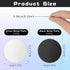 10PCS Phone Metal Plates for Magnetic Car Phone Holders, Strong Self-Adhesive Phone Metal Magnet Stickers for Magnetic