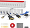 Aocii Cable Duct Management Raceway Kit, 31.4" (2 x 15.7) Server Rack Management,