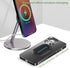 Phone Ring Holder Finger Kickstand - 360 Rotation Foldable Ultra-Thin Metal Grip for Magnetic Car Mount.