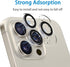 ?3 Pack?Dengduoduo Tempered Glass Camera Lens Protector for iPhone 15 Pro 6.1" & iPhone 15 Pro Max 6.7", Ultra HD, 9H