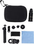 PUSOKEI 22X 198 0.63X 15x 4-in-1 Set Universal Phone Camera Lens Kit, Telephoto Fisheye Wide Macro Camera Lens
