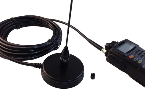 Anteenna TW-35S Antenna Magnetic Mount with SMA Female - SMA Male Type for Handheld Antenna of Two Way Radio