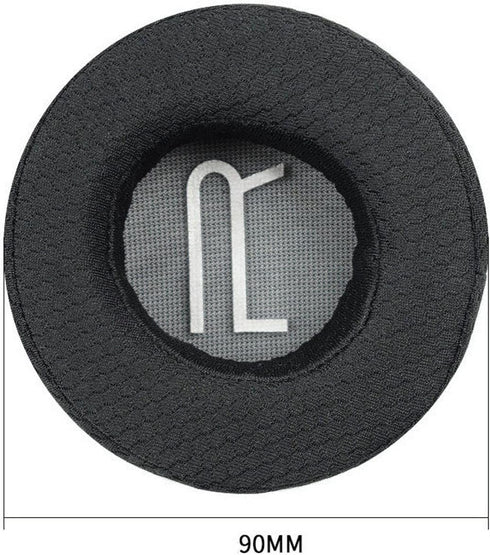 RIG 400HX Replacement Headphone Earpads Protein Fabric Ear Pads Cushions Cover Repair Parts Compatible with Plantronics RIG 400HX / RIG 500HX Stereo Gaming Headsets (Black)