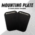 DiabloM6 Magnetic Cell Phone Mount Compatible with iPhone and Android Smartphones - 20mm Attachment Ball - Metal Plate