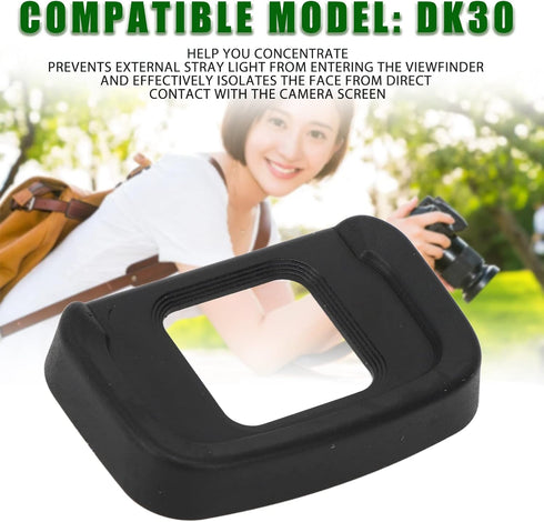DK30 Z50, Z50 ABS Camera Eyecup for Viewfinder Eye Cup Protector, Easy Install, Fit Mirrorless Camera