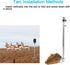 PellKing Universal Hunting & Trail Cameras Holder Stake, 1/4''-20 Ground Mount for Hunting Camera