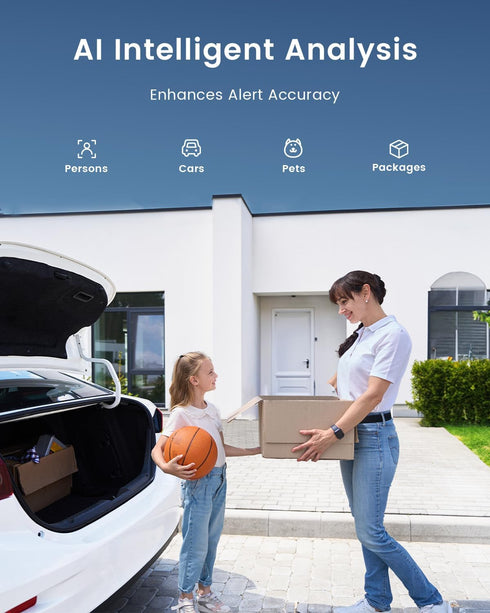 ieGeek 180, 2K 2-Way Talk,IP66 Outdoor Camera Wireless Home Security Cameras Pan Rotating Battery Powered WiFi Security