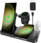 Wireless Charger for Samsung, EWUONU 5 in 1 Foldable Fast Charging Station for Galaxy S23 Ultra, S22, S21, Galaxy