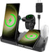 Wireless Charger for Samsung, EWUONU 5 in 1 Foldable Fast Charging Station for Galaxy S23 Ultra, S22, S21, Galaxy
