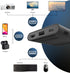 Cyber Acoustics (DS-1500) USB-C to HDMI Adapter Multiport Digital AV Converter with Wireless Qi Charging, HDMI, USB