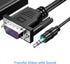 VGA to HDMI Adapter, 1080P VGA Male to HDMI Female Converter for Laptop, PC to HDMI Monitor or Projector