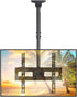 PERLESMITH Ceiling TV Mount for 26-65 inch Flat Screen Displays, Adjustable Ceiling Bracket Holds up to 110lbs