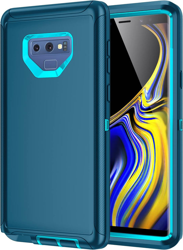 Galaxy Note 9 Case: Shockproof Dropproof Dustproof 3-Layer Heavy Duty Protection Hard Cover for Samsung Galaxy Note 9,
